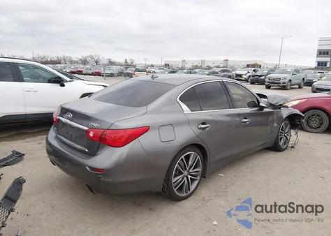 2015 Infiniti Q50 Sport z USA, uszkodzony, nr VIN JN1BV7AR4FM402379